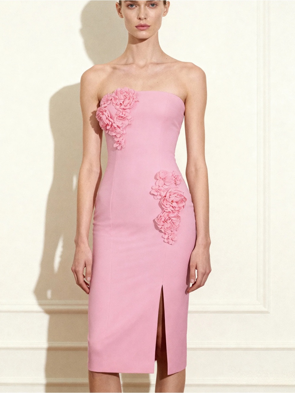 JW PEI Petal Perfection Cocktail Dress - Pink